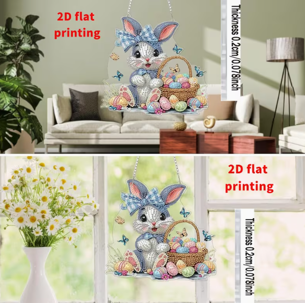Diamond Painting Aufhänger Osterhase